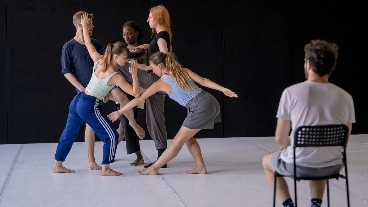 Béatrice Massin / Pierre Rigal Soirée talents Adami Danse "La Fugue en question…"