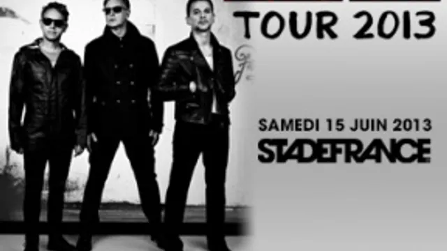 Depeche Mode en concert au stade de France