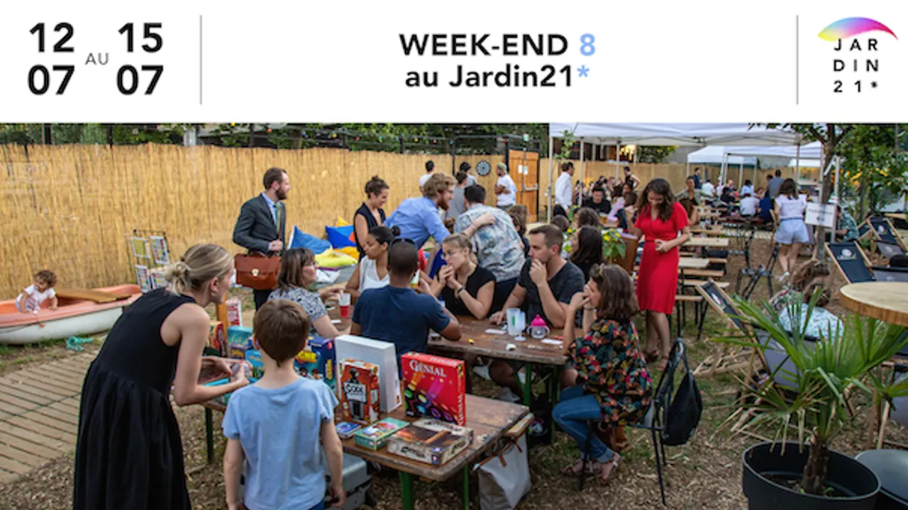 Week-end 8 au Jardin21*