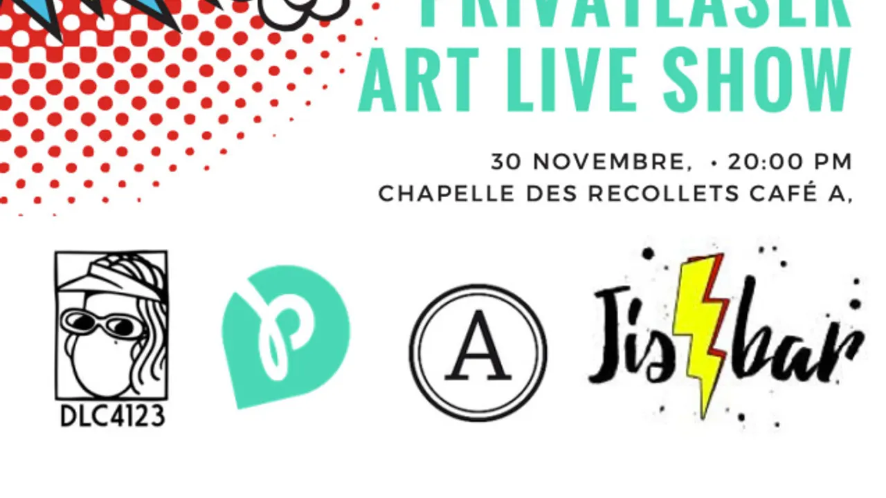PRIVATEASER FÊTE SES 2 ANS AU CAFÉ A  / ART SHOW