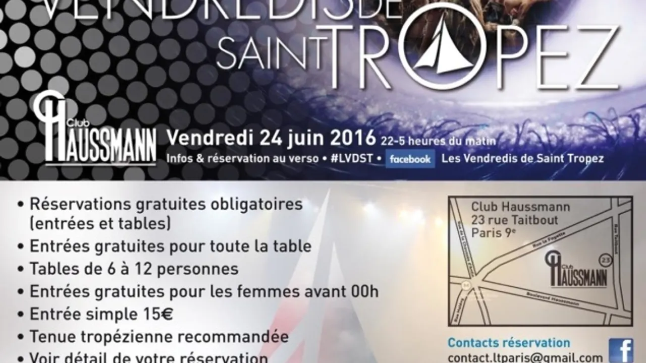 LES VENDREDIS DE SAINT-TROPEZ