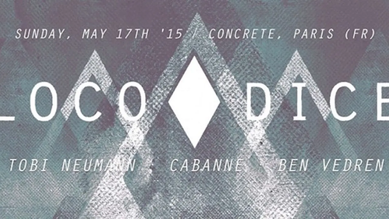 CONCRETE: LOCO DICE, TOBI NEUMANN, CABANNE, BEN VEDREN