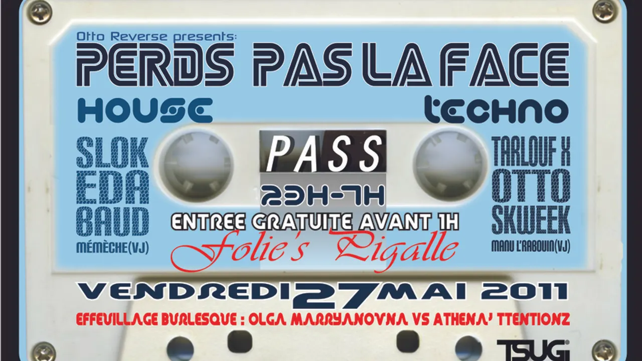 PERDS PAS LA FACE - DJ/VJ/BURLESQUE/BODYPAINTING