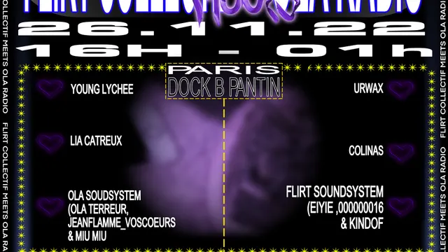 FLIRT COLLECTIF X OLA RADIO