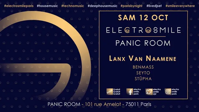 ELECTROSMILE AU PANIC ROOM