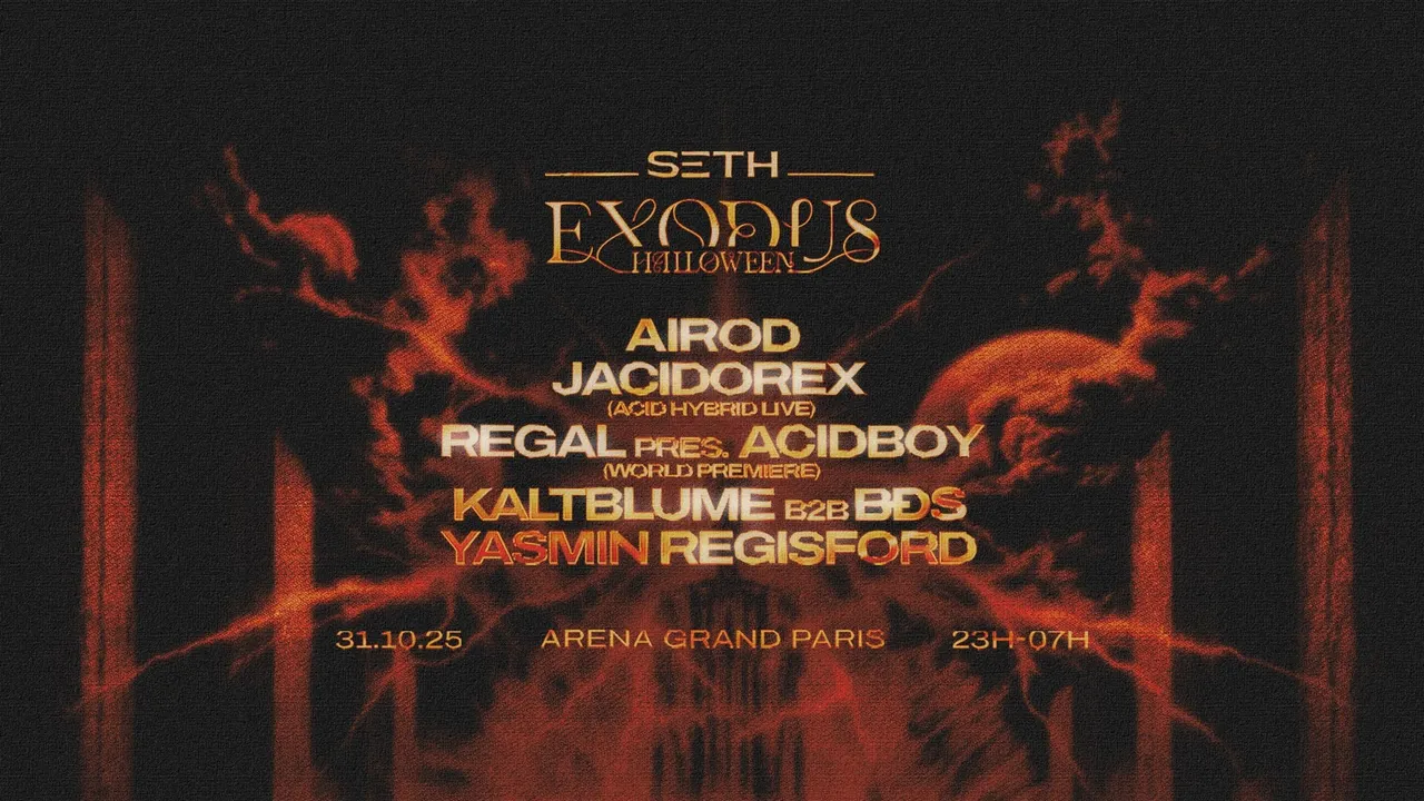 Seth Exodus Halloween 2025