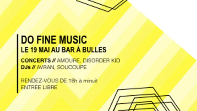 Soirée DO FINE MUSIC au Bar à Bulles