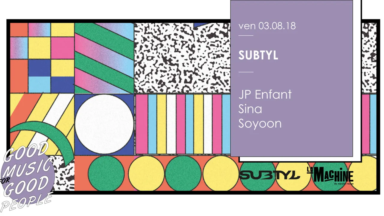 Subtyl : JP Enfant • Sina • Soyoon