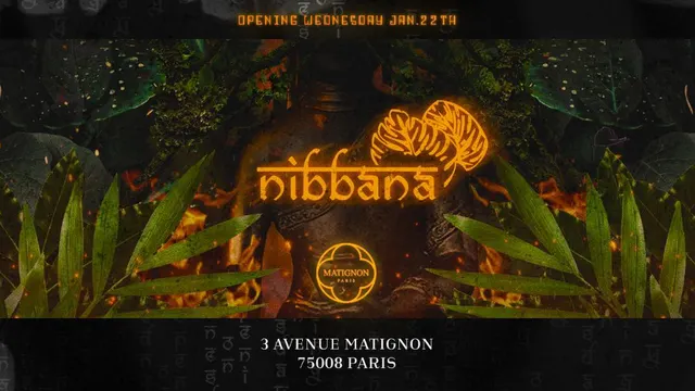 AMINE K X Nibbāna Matignon opening PFW