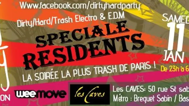 Dirty Party Hors Saison Spéciale Résidents