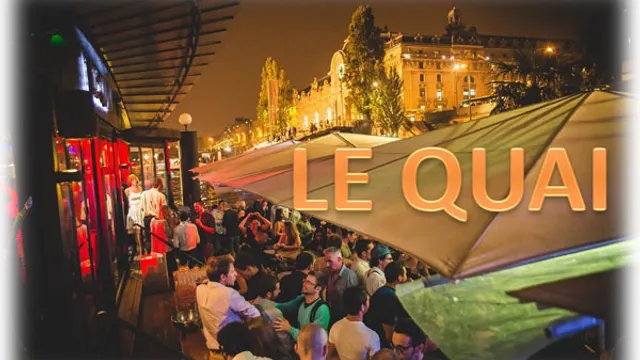 Afterwork sur les bords de Seine