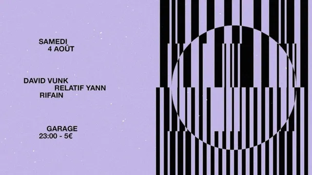 Garage Avec David Vunk, Relatif Yann & Rifain