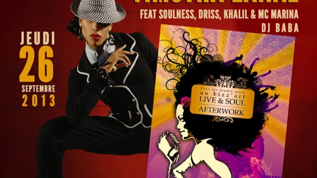 Live & Soul Afterwork guest TIMOTHA LANAE