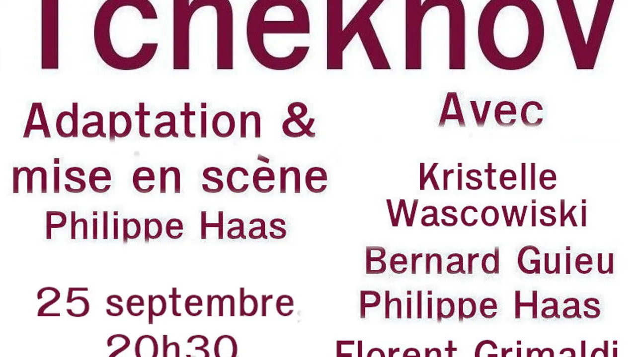 L'Ours & Une Demande en mariage de Anton Tchekhov ,  avec un violon en live…