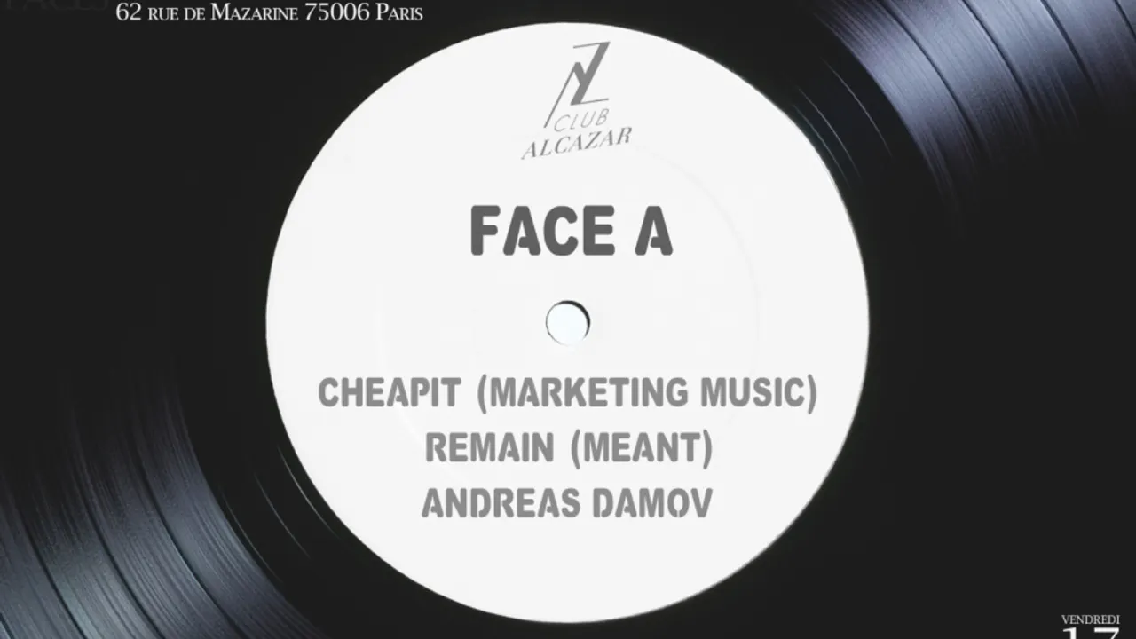 FACES - FACE A : REMAIN (Meant) - CHEAPIT (Marketing Music) - ANDREAS DAMOV