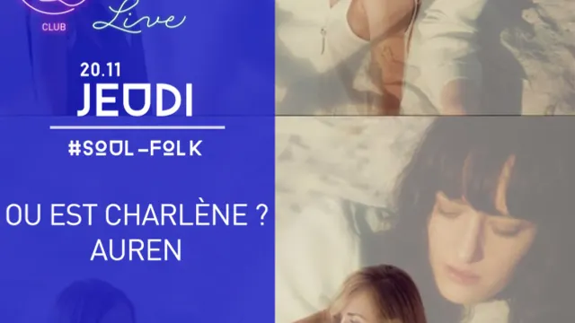 #LIVE avec Où est Charlène ? et AUREN