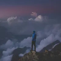 Behind Clouds