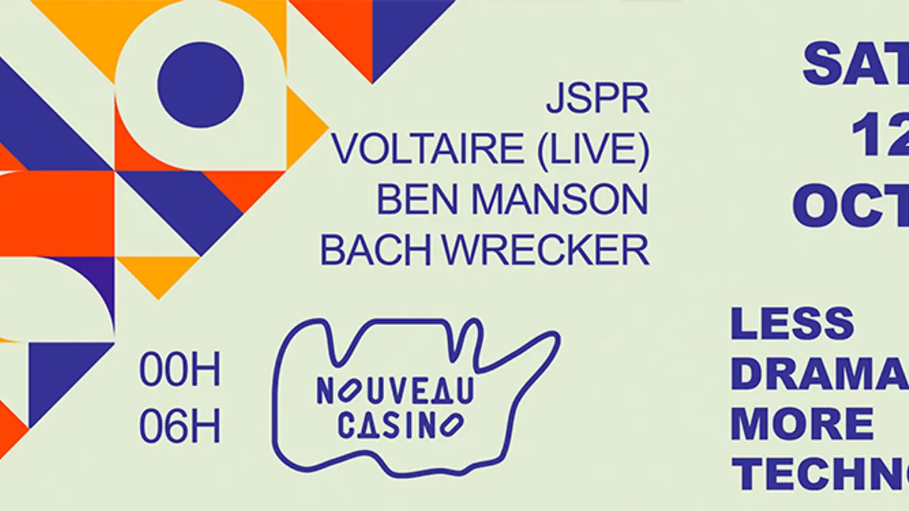 Less Drama More Techno feat JSPR, Voltaire, Ben Manson & Bach Wrecker