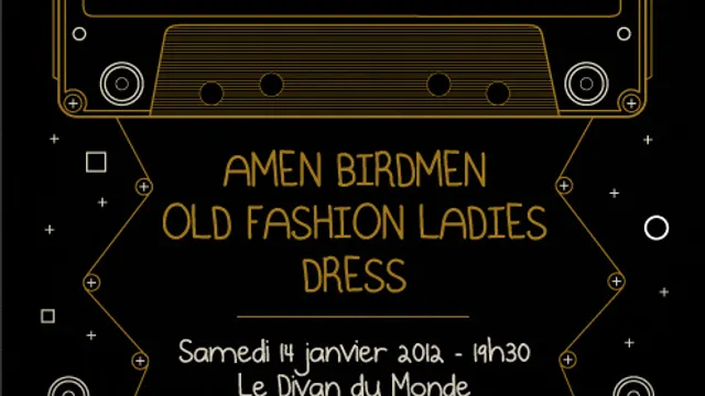 Old Fashion Ladies / amen Birdmen / Dress