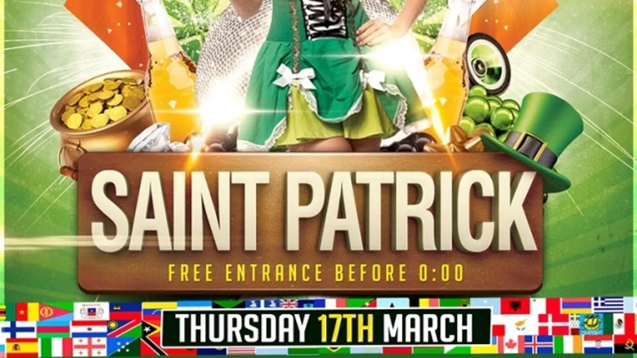 INTERNATIONAL STUDENT PARTY : Saint Patrick's day