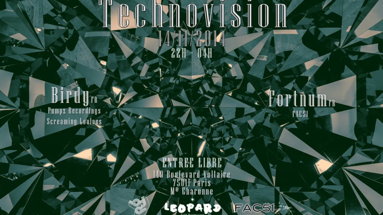Technovision w/ Fortnum (Fac51), Birdy (Pumpz Recordings, Screaming Loulous)