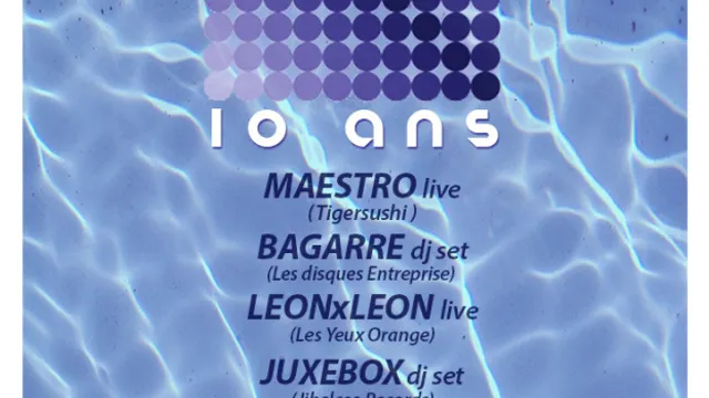 10 ANS NOVORAMA w/ MAESTRO x BAGARRE dj set x LeonxLeon x Juxebox x Novorama Soundsystem and Guests