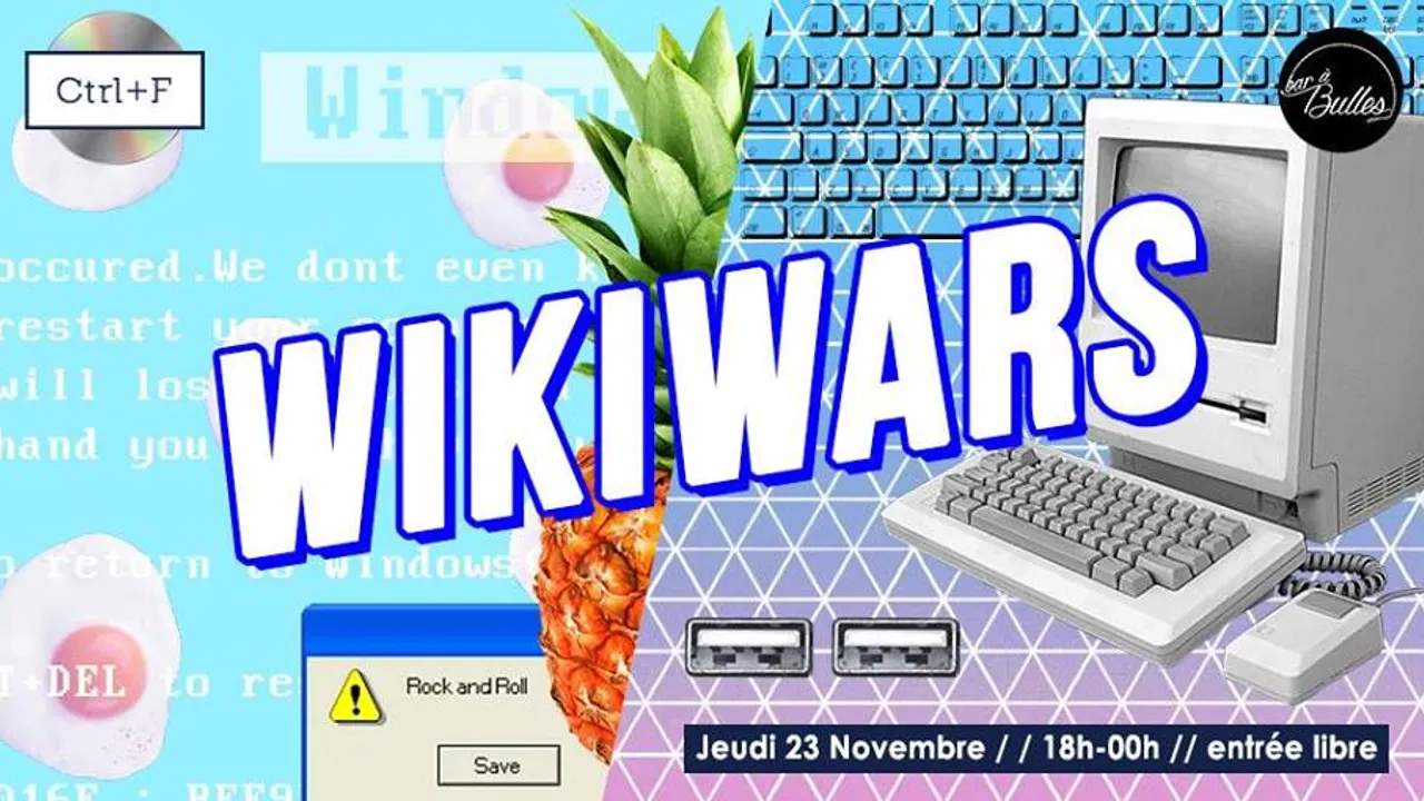 Les Wikiwars au Bar à Bulles