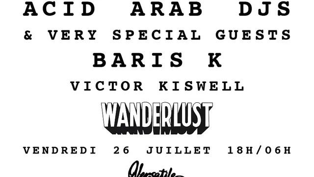 Sur-Mesure : The Metastable Circle feat. Baris K - Acid Arab - Victor Kiswell