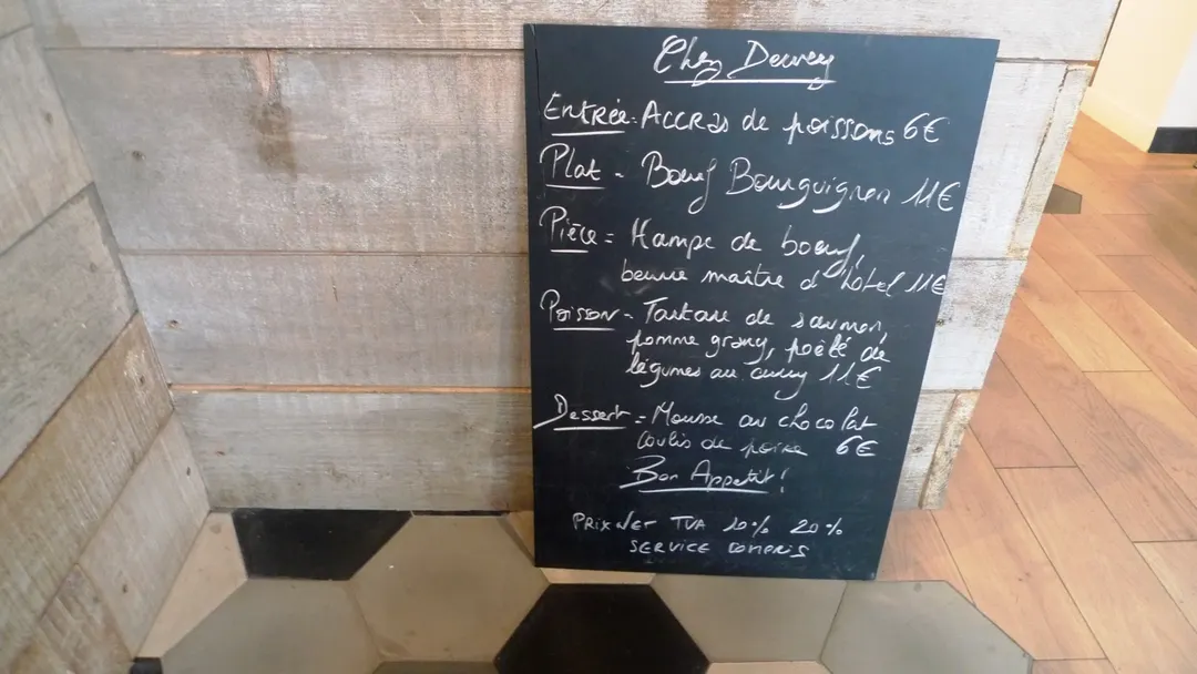 Chez Dewey Restaurant Paris