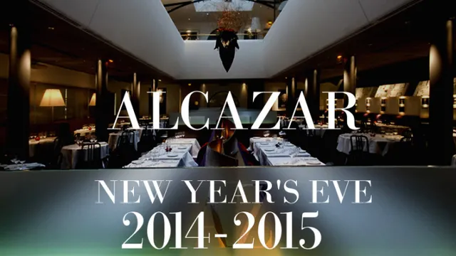 Alcazar // New Year's Eve 2014 - 2015