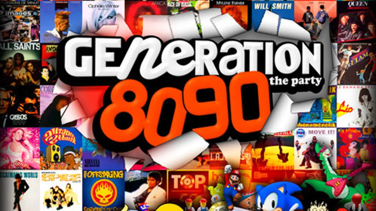 GENERATION 80-90 (Filles : Gratuit)