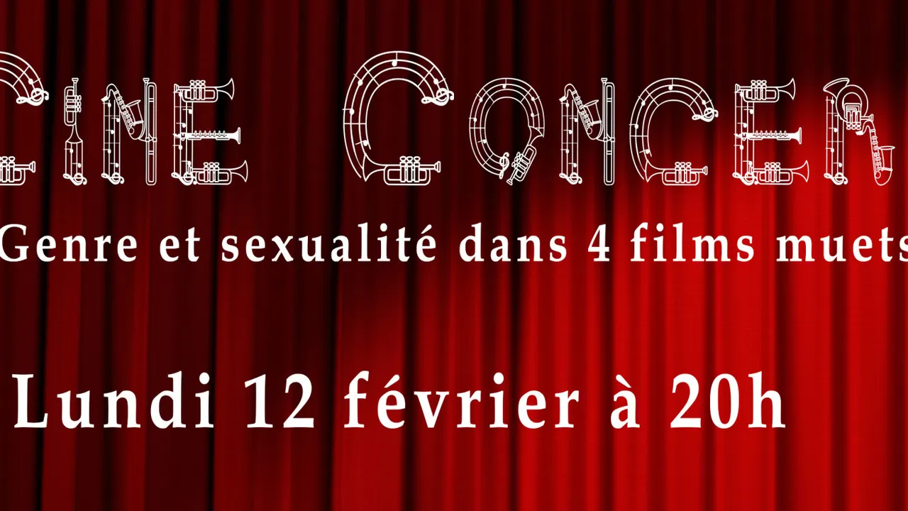 Ciné-concert – Genre et sexualité dans 4 films muets