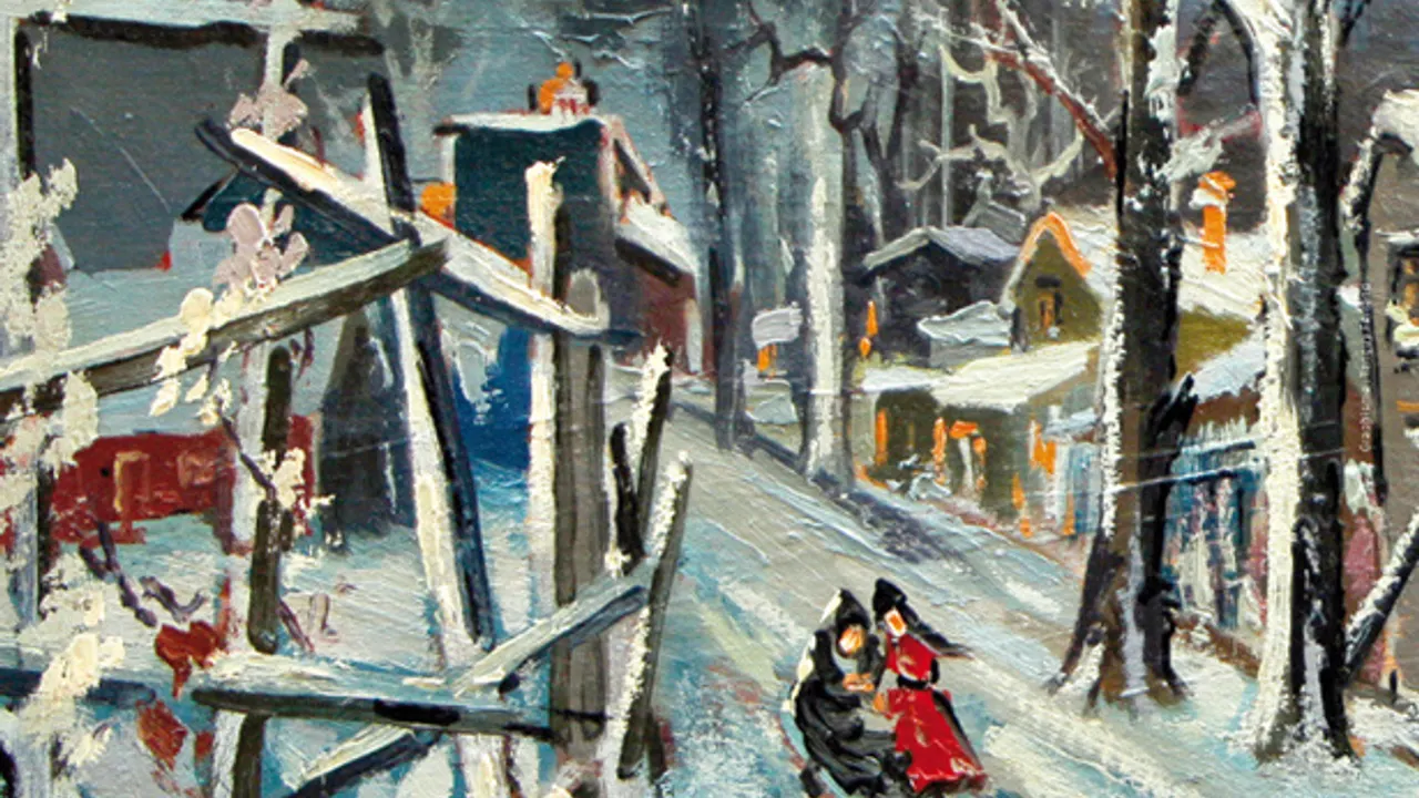 Auguste Clergé (1891-1963) Le Chevalier de La Zone