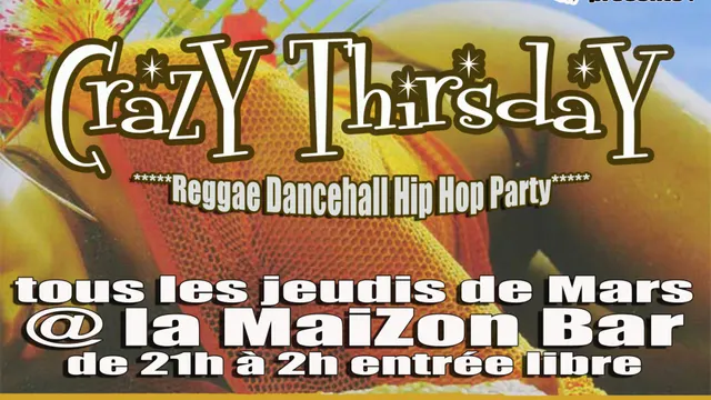 Crazy Thirsday