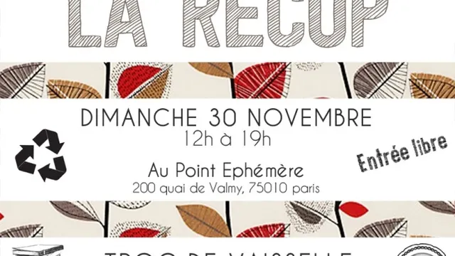 FAITES DE LA RECUP' !