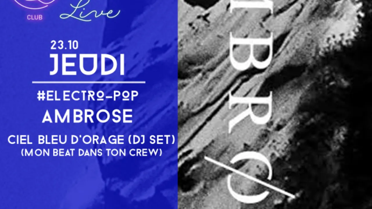 #LIVE avec Ambrose + Ciel Bleu d’Orage ( Mon Beat dans ton crew)- Opening Dj Set PϟPClub