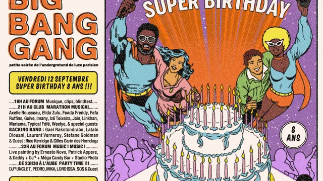 Big Bang Gang Party Super Birthday 8 ANS