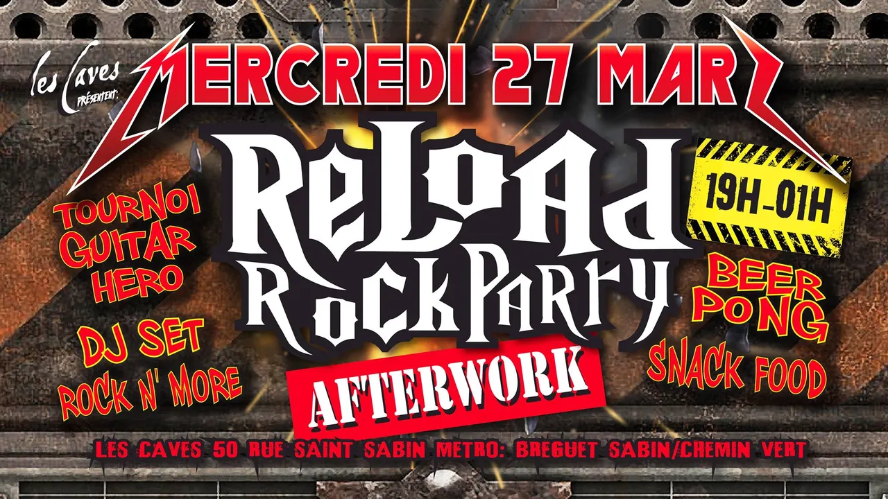 Reload Rock Party: Afterwork