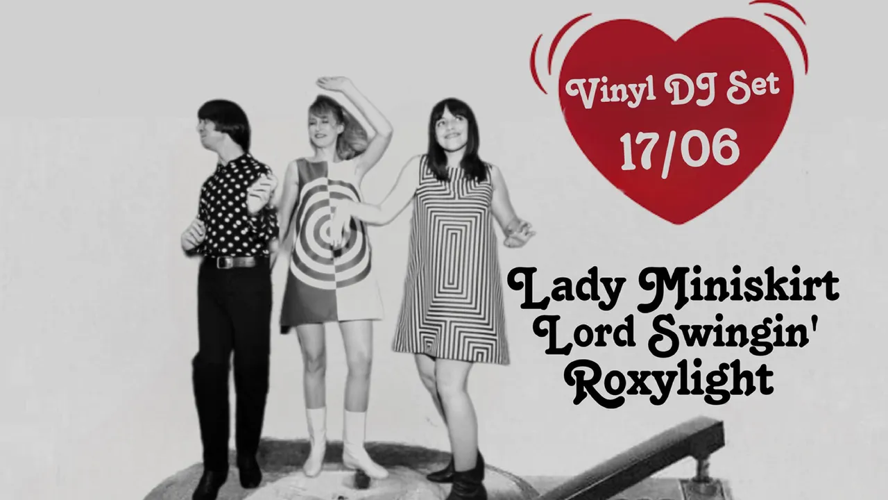 All Night ! Lady Miniskirt, Lord Swingin' & Roxylight Vinyl DJ set - La Méca
