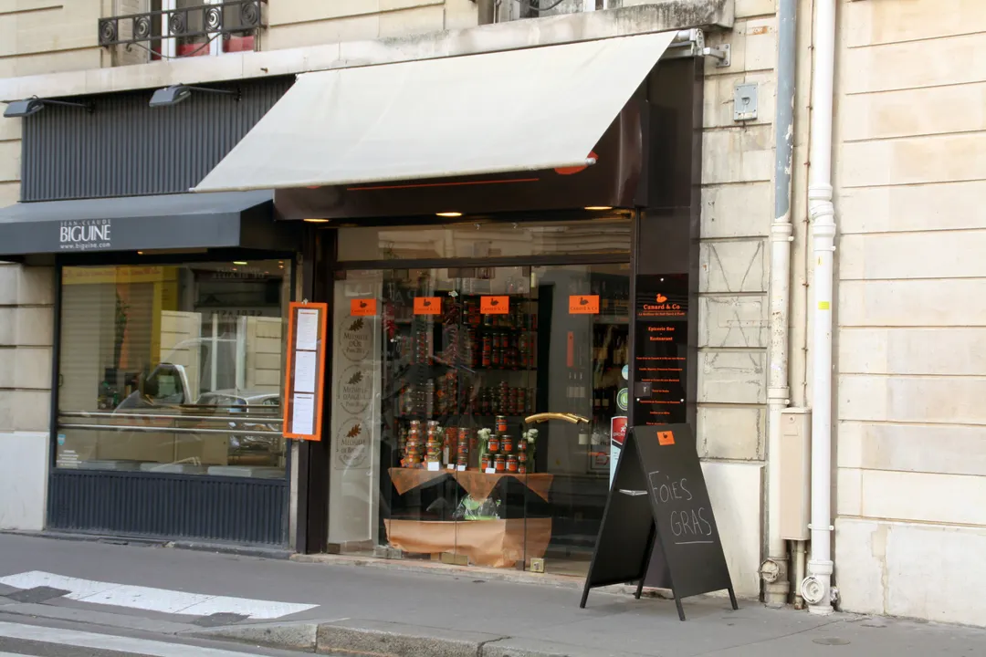 Canard & Co Restaurant Shop Paris