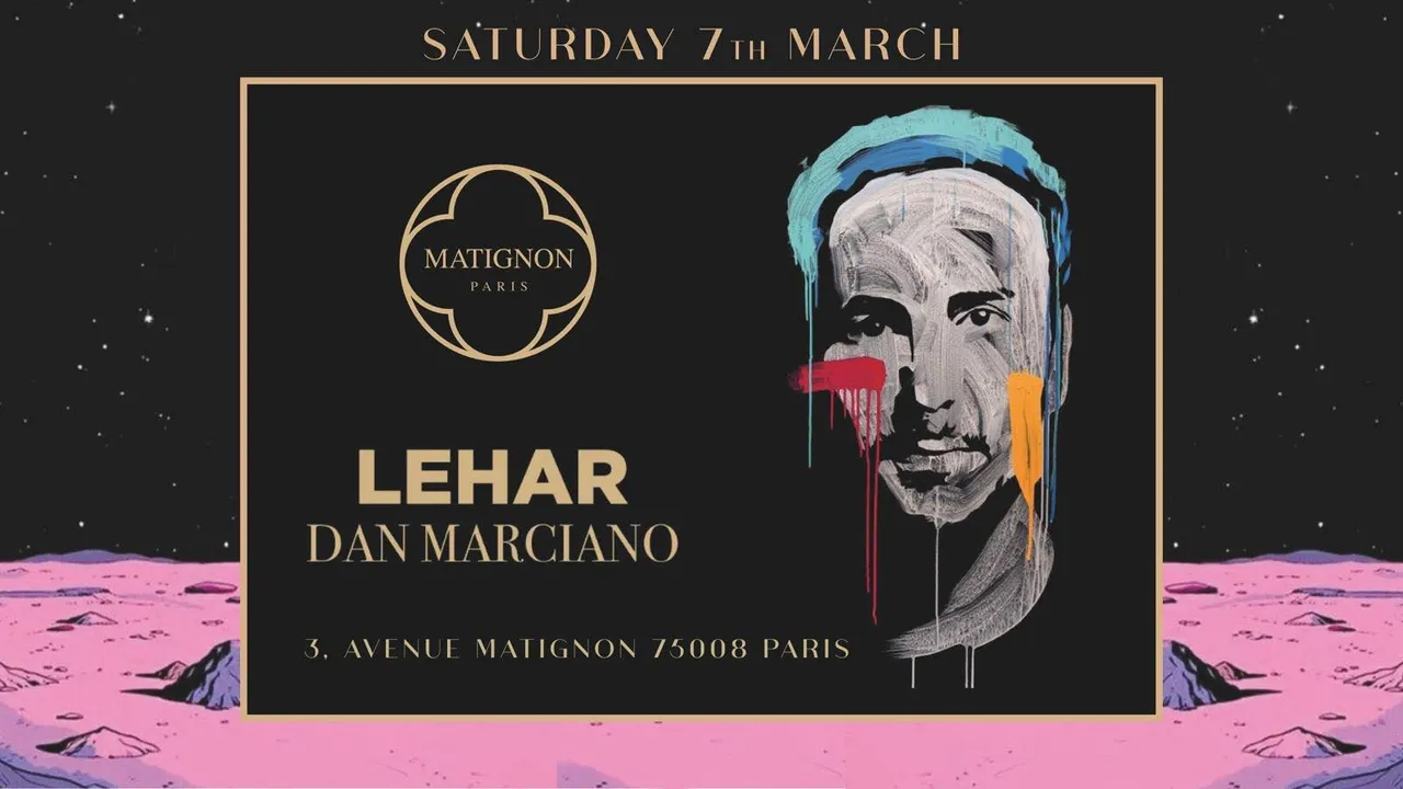 Matignon Paris - Lehar & Dan Marciano- Sam 07 Mars