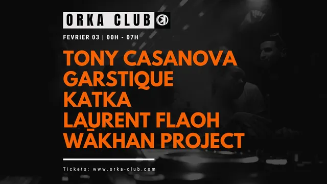 ORKA mit TONY CASANOVA / KATKA / GARSTIQUE