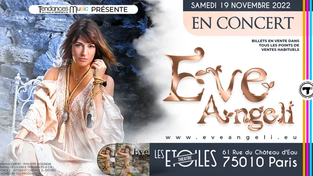 Eve ANGELI fête ses 20 ANS de CARRIERE en LIVE
