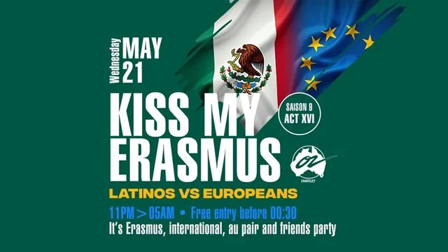 Kiss my Erasmus @ Café OZ