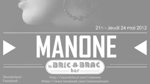 MANONE EN LIVE