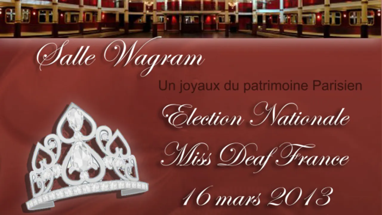 Election Nationale Miss Deaf France