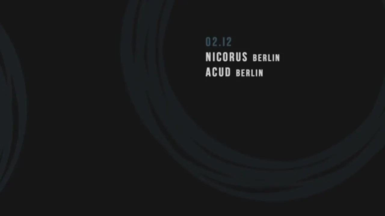 HORS SÉRIE PRISM invite Nicorus, Acud • Supersonic Nuit
