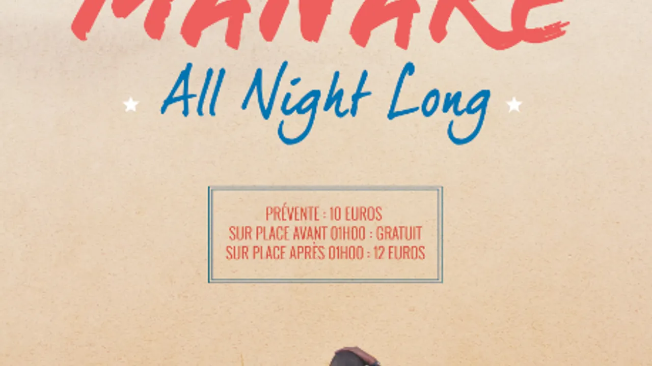 Manaré All Night Long