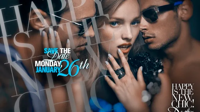 HAPPY IS THE NEW CHIC
