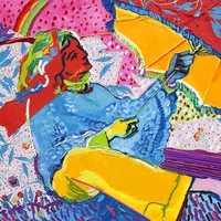Exposition Nicole Bouharmont (gravure), Gordon Seward (peinture) et Jan Maes (sculpture)